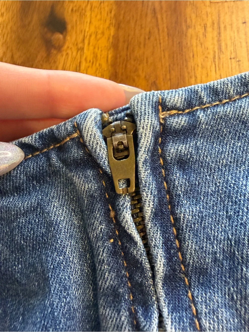 PacSun Denim Mini Skirt